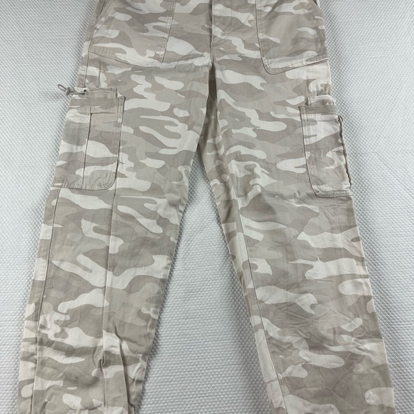 Democracy Cream Camouflage Cargo Pants - Picture 1 of 9